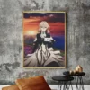 Hot Anime Violet Evergarden Poster No Framed Poster Kraft Club Bar Paper Vintage Poster Wall Art 3 - Violet Evergarden Merch