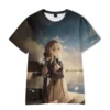 New Fashion T Shirt Anime Violet Evergarden 3D Print Streetwear Men Women Short Sleeve T Shirt 3 - Violet Evergarden Merch