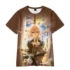 New Fashion T Shirt Anime Violet Evergarden 3D Print Streetwear Men Women Short Sleeve T Shirt 5 - Violet Evergarden Merch