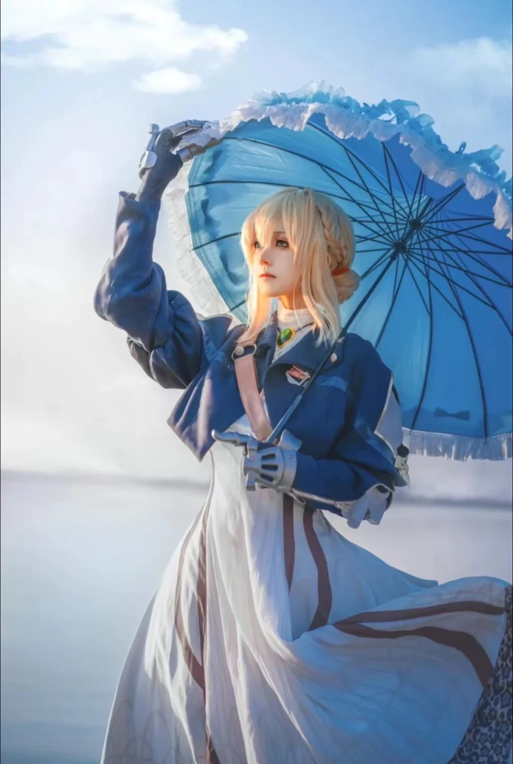 Violet Evergarden Cosplay Costume Anime Auto Memories Doll There Is No Time for Flowers To Wither 4 - Violet Evergarden Merch