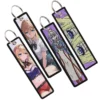 Violet Evergarden Embroidered Key Fobs Anime Key Tag Keychain For Motorcycles Cars Key Ring Accessories Gifts - Violet Evergarden Merch