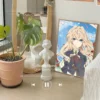 Violet Evergarden Poster Sticky Posters Retro Kraft Paper Sticker DIY Room Bar Cafe Aesthetic Art Wall 4 - Violet Evergarden Merch