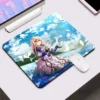 Violet Evergarden Small Gaming Mouse Pad Computer Office Mousepad Keyboard Pad Desk Mat PC Gamer Mouse 24 - Violet Evergarden Merch