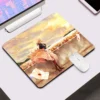 Violet Evergarden Small Gaming Mouse Pad Computer Office Mousepad Keyboard Pad Desk Mat PC Gamer Mouse 28 - Violet Evergarden Merch