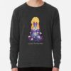 ssrcolightweight sweatshirtmenscharcoal grey lightweight raglan sweatshirtfrontsquare productx1000 bgf8f8f8 1 - Violet Evergarden Merch