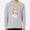 ssrcolightweight sweatshirtmensheather greyfrontsquare productx1000 bgf8f8f8 49 - Violet Evergarden Merch