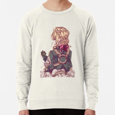 ssrcolightweight sweatshirtmensoatmeal heatherfrontsquare productx1000 bgf8f8f8 52 - Violet Evergarden Merch