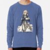 ssrcolightweight sweatshirtmensroyal blue lightweight raglan sweatshirtfrontsquare productx1000 bgf8f8f8 - Violet Evergarden Merch