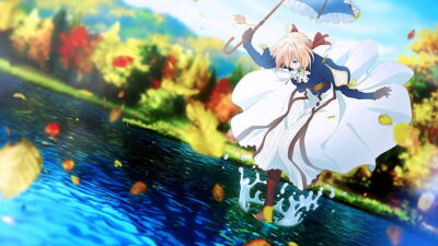 violet evergarden anime girls violet evergarden anime water wallpaper preview - Violet Evergarden Merch