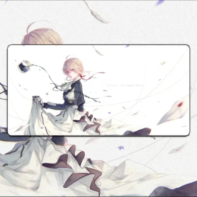 On Trend Violet Evergarden Anime Mouse Pad Mouse Mat With Pad Prime Gaming - Violet Evergarden Merch