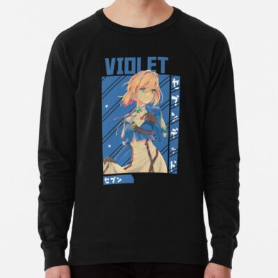 Violet Ever Garden Shirt Lightweight Sweatshirt Sweatshirt - Violet Evergarden Merch