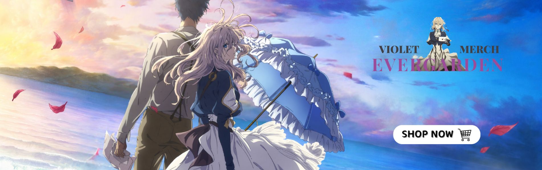 Violet Evergarden Merch Banner